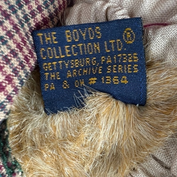 NWT Boyds Bears Bailey Little Red Riding Hood Vintage Teddy Bear - Picture 6 of 7